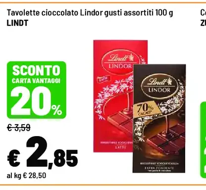 Tavolette Lindor