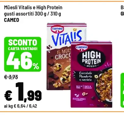 Muesli Vitalis e High Protein