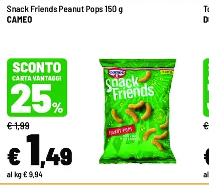 Snack Friends Peanut Pops