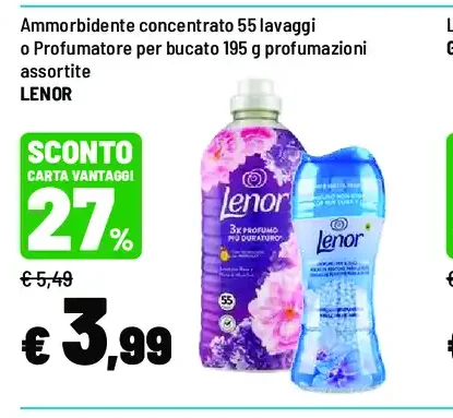 Ammorbidente concentrato Lenor