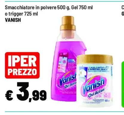 Smacchiatore Vanish