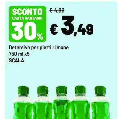 Detersivo per piatti Scala
