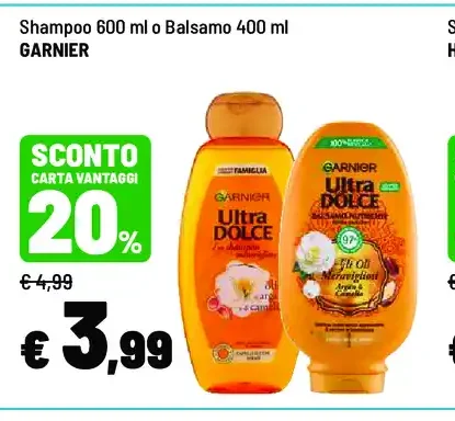 Shampoo o balsamo Garnier