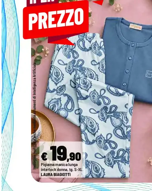 Pigiama manica lunga Laura Biagiotti