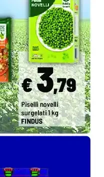 Piselli novelli surgelati