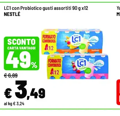 LC1 con Probiotico gusti assortiti