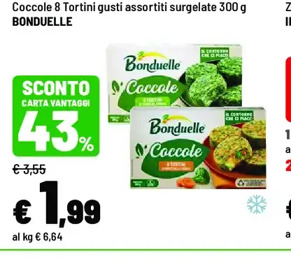 Boccole surgelate