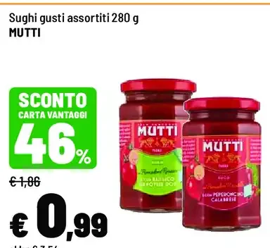 Sughi gusti assortiti
