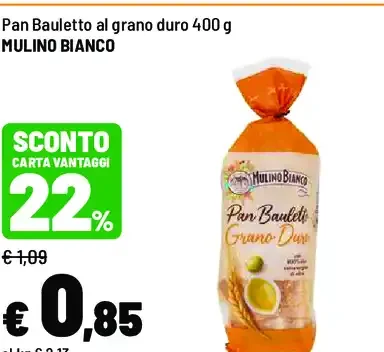 Pan Bauletto al grano duro