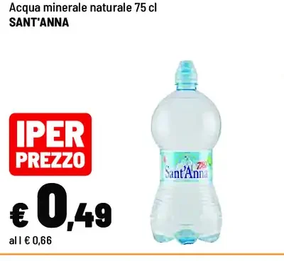 Acqua minerale naturale