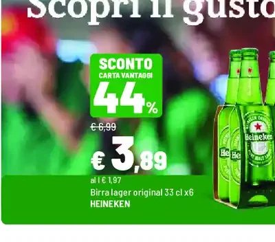 Birra lager originale