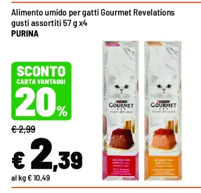 Alimento umido per gatti Gourmet Revelations