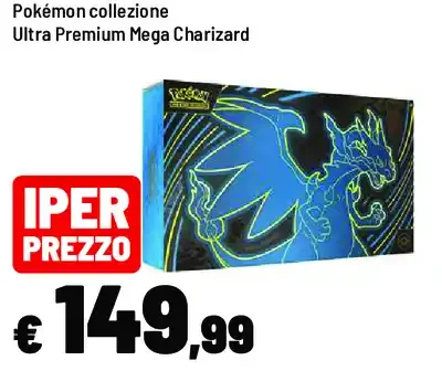 Pokémon collezione Ultra Premium Mega Charizard