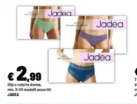 Slip o culotte donna