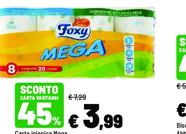 Carta igienica Mega