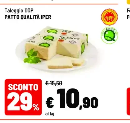 Taleggio DOP Patto Qualità Iper