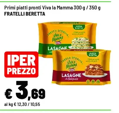 Primi piatti pronti Viva la Mamma