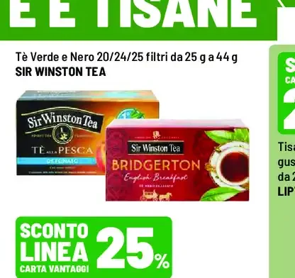 Tè verde e nero