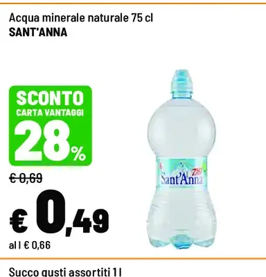 Acqua minerale naturale