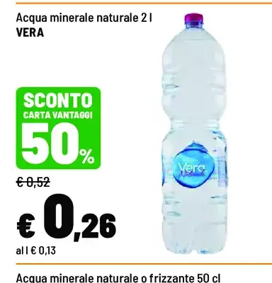 Acqua minerale naturale