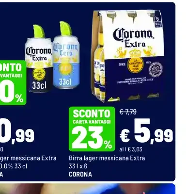 Birra lager messicana