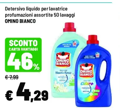 Detersivo liquido per lavatrice