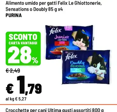Alimento umido per gatti Felix