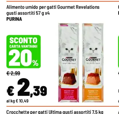 Alimento umido per gatti Gourmet Revelations