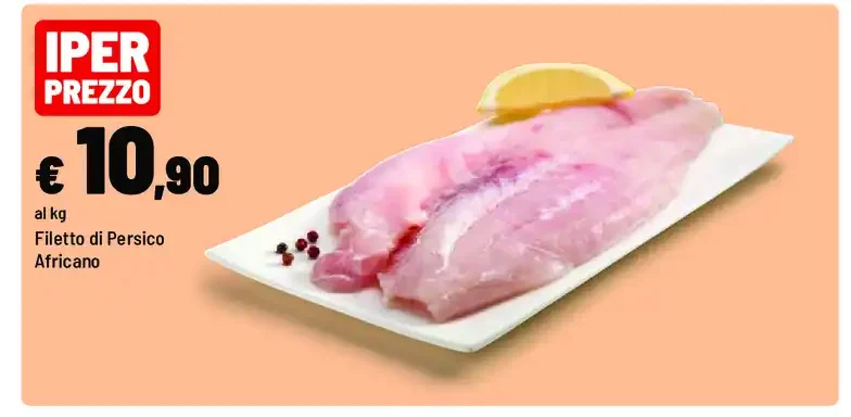 Filetto di persico africano