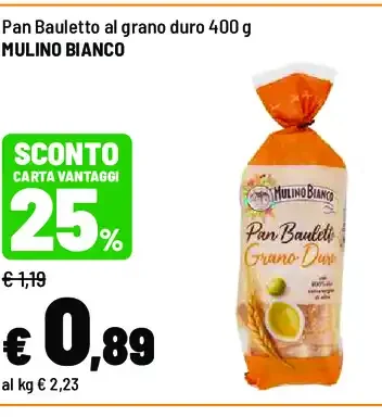 Pan Bauletto al grano duro