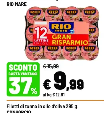 Tonno in olio di oliva