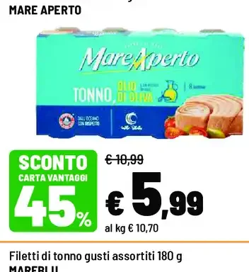Tonno in olio di oliva