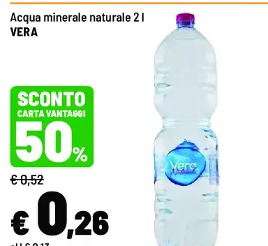 Acqua minerale naturale
