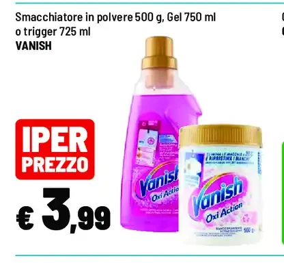 Smacchiatore Vanish
