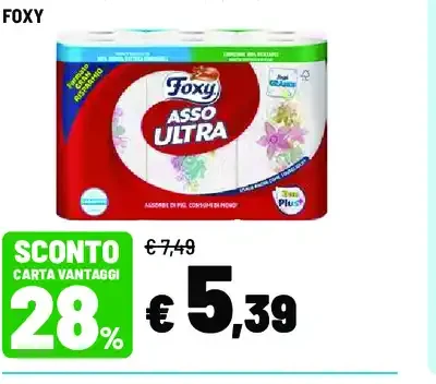 Carta da cucina Asso Ultra Foxy
