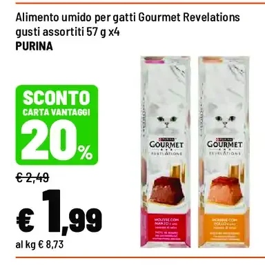 Alimento umido per gatti Gourmet Revelations
