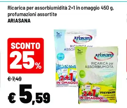Ricarica per assorbiumidità