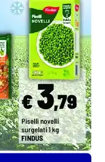 Piselli novelli surgelati