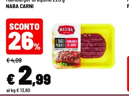 Hamburger di equino