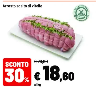Arrosto scelto di vitello
