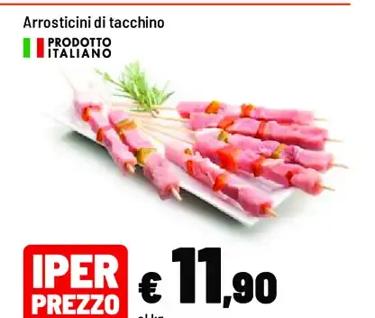 Arrosticini di tacchino