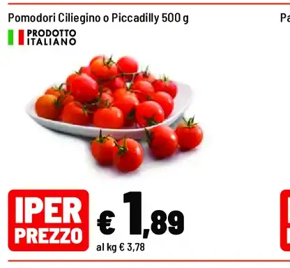 Pomodori Ciliegino o Piccadilly