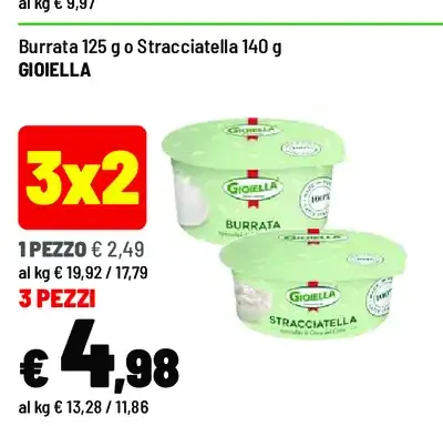 Burrata o Stracciatella