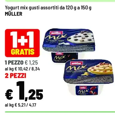 Yogurt mix gusti assortiti