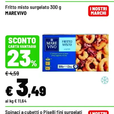 Fritto misto surgelato