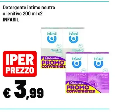Detergente intimo o lenitivo
