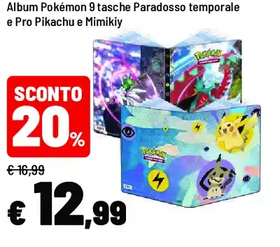 Album Pokémon 9 tasche Paradiso temporale