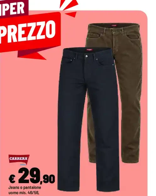 Jeans o pantalone uomo
