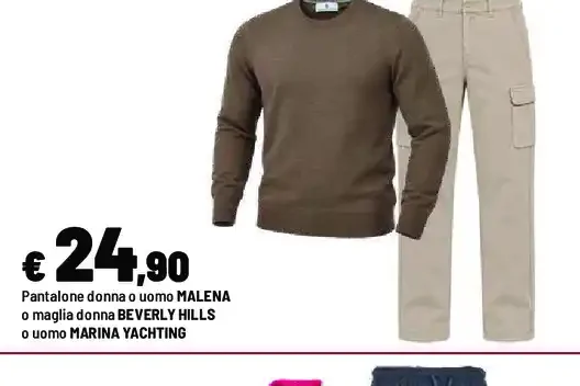 Pantalone donna o uomo o maglia
