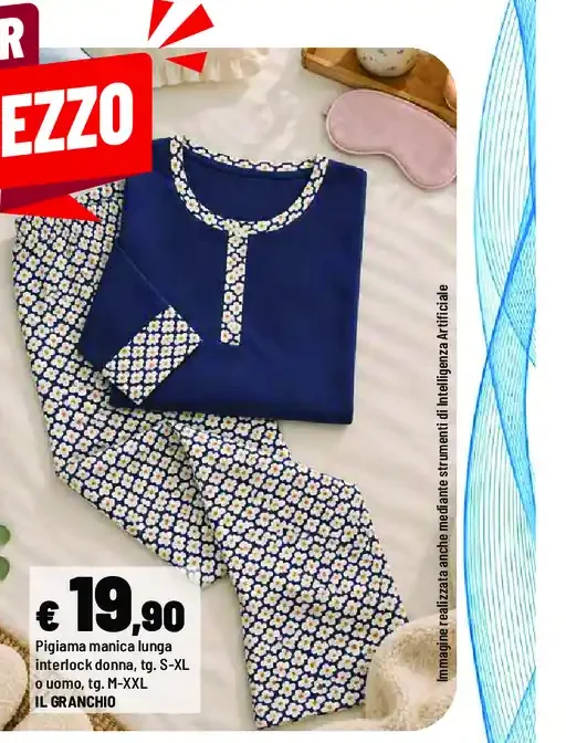 Pigiama manica lunga